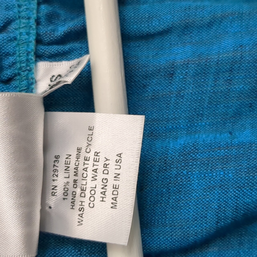 Finley Crosby Ruffle Linen Top - Picture 4 of 4